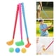 thumbnail image 2 of BRIGHTFUFU 2 sets of Children Golfs Kit Plastic Golf Club y Ball Set Random Color, 2 of 8