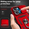thumbnail image 3 of AIR-Case Designed for iPhone 16 Pro Max 5G, iPhone 16 Pro Max Case with Camera Cover & Kickstand Military Grade Shockproof Heavy Duty Protective Phone Case for iPhone 16 Pro Max, 3 of 4