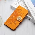thumbnail image 2 of Case For Xiaomi 12/12X Phone Case Kickstand Protective Sunflower With Card Slot Stand Leather Wallet With A Long Lanyard, 2 of 5