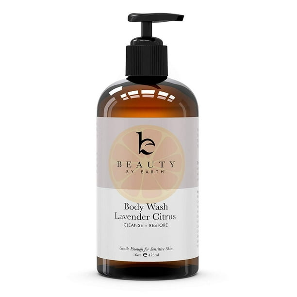 Lavender Citrus Body Wash Organic Body Wash Sensitive Skin All Natural Body Wash Shower Gel
