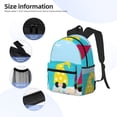 thumbnail image 3 of Disketp Gnomes On The Beach Mochila Ligera Clásica con Múltiples Bolsillos, Mochila Casual para Hombre y Mujer, Ideal para Escuela, Trabajo y Viajes, 3 of 6