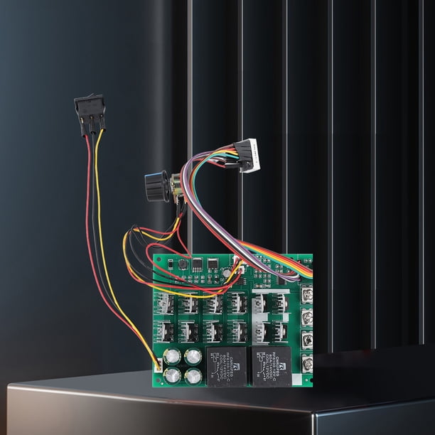 Módulo controlador de accionamiento de motor CC DC 10-55V Regulador de motor digital DC PWM para bricolaje