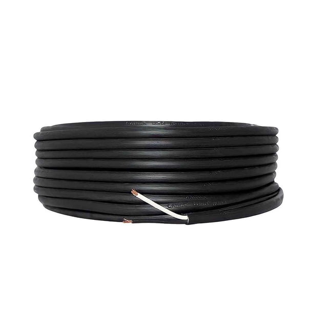 Cable Uso Rudo Konect 2X16 Rollo 100m Color Negro ME0133