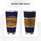 thumbnail image 3 of Taza térmica duradera de acero inoxidable 304 con tapa y pajita con temática del equipo de fútbol de los Chargers Taza térmica de acero inoxidable de 20 oz Taza para automóvil Adecuada para bebidas, 3 of 8