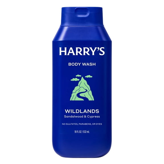 Harry's Men's Cleansing Body Wash, Wildlands, 18 fl oz