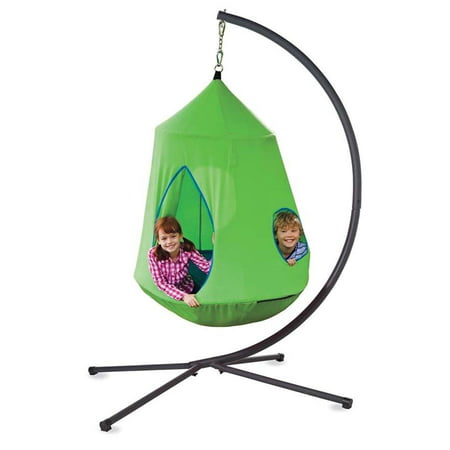 Hugglepod Hangout Special Kids Hanging Chair Crescent Stand