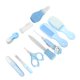 thumbnail image 5 of 10 piezas de herramientas para el cuidado de la salud del bebé, cortaúñas de seguridad para bebés, tijeras, kit de aseo para recién nacidos (azul), 5 of 14