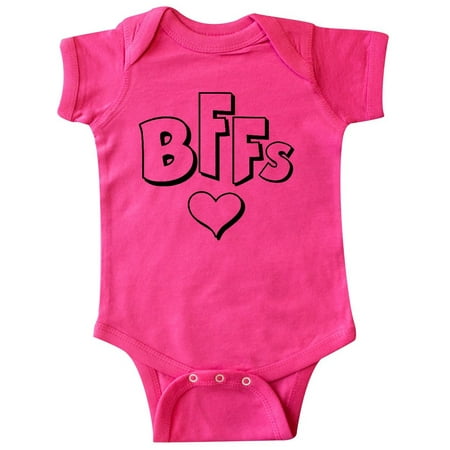 

Inktastic BFFs- best friends forever heart Gift Baby Boy or Baby Girl Bodysuit