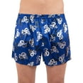 thumbnail image 4 of Intimo Mens' Metallic All-Over Graphic Print Dragon Boxer Short Underwear, 4 of 5