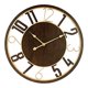 thumbnail image 3 of Reloj de pared colgante, regalo de recuerdo, silencioso, artesanía, decoración del hogar, reloj silencioso para cocina, granja, oficina, dormitorio Oro marrón, 3 of 8