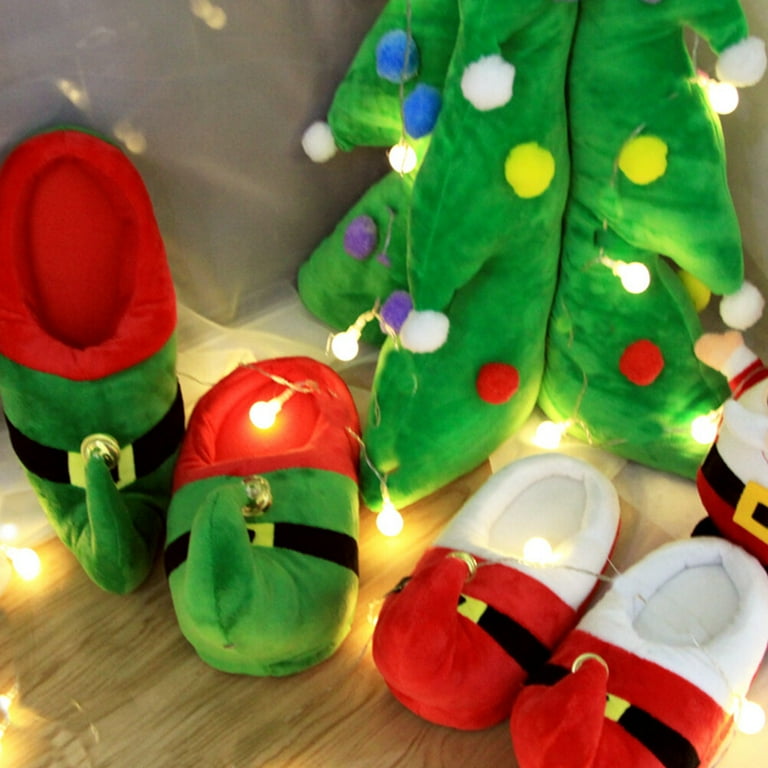 Elf slippers shop at walmart