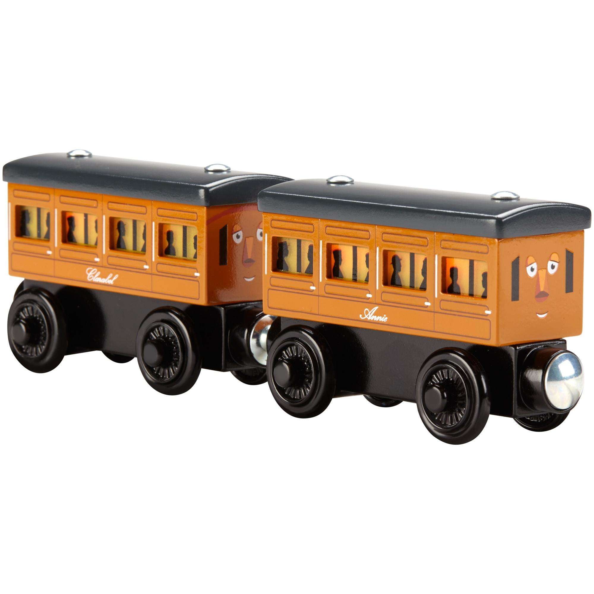 Thomas & Friends Wooden Railway Light-Up Reveal Annie & Clarabel - Walmart.com