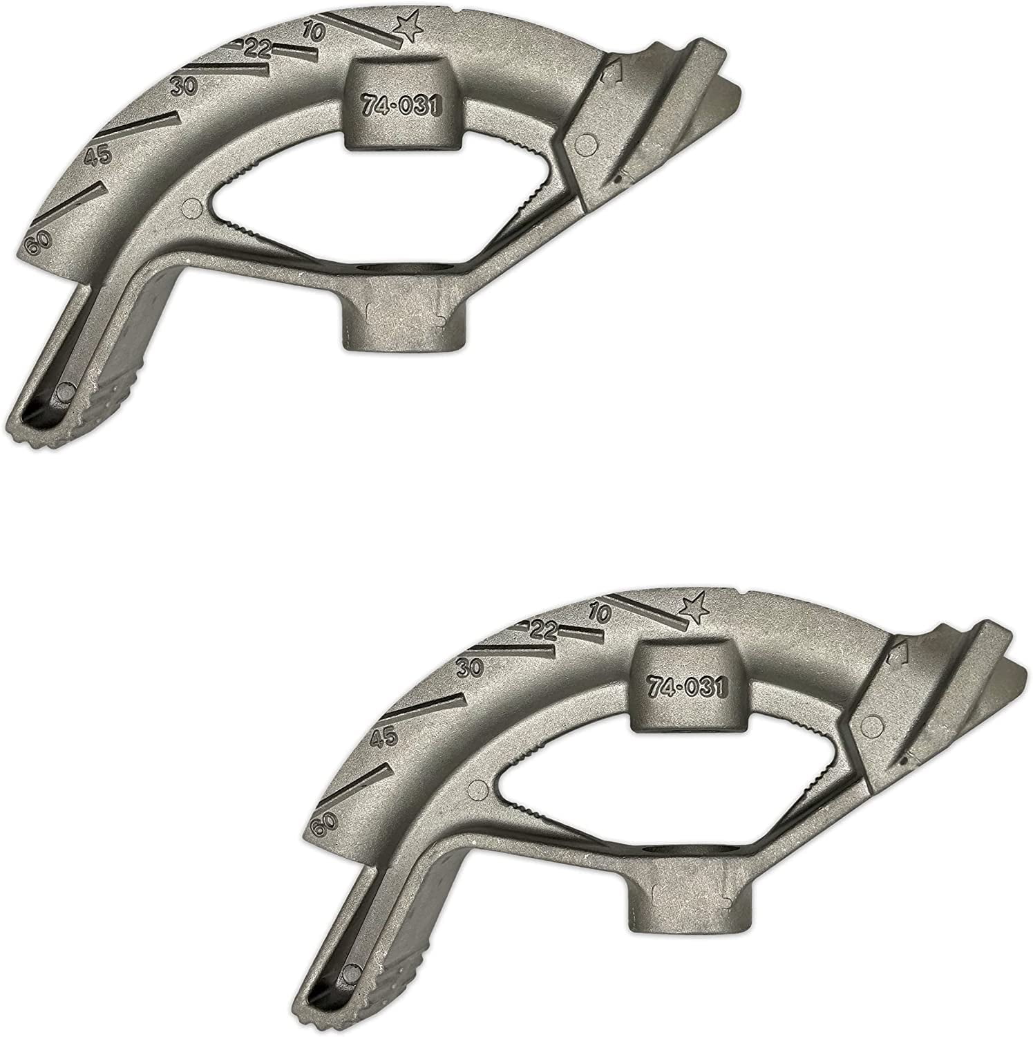 DMNI 1/2" EMT Bender 2 Pack Hand Bender with Head without Handle