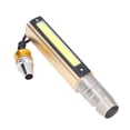 thumbnail image 2 of UV Flashlight Gem Identification Flashlight, 3LED Rechargeable Pocket Flashlight Ultraviolet Flashlight Aluminium Alloy Jewelry Identification Flashlight for Gem Jade Gemstone Currency Appraisal, 2 of 8