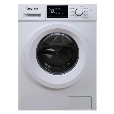 Magic Chef 2.7 cu ft Front Load Washer, White (Best He Front Load Washer 2019)