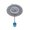 TYPE B, variant on Floating Water Temperature Gauge with Analog Celsius Readout for Pool Owners, Bath Users, and Daily Caregivers