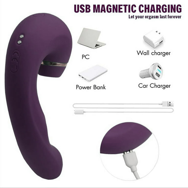 OCTMOM G Spot Vibrators Sex Toys for Women Thrusting Vibrators for Adult  Partner Massage, Purple. - Walmart.com