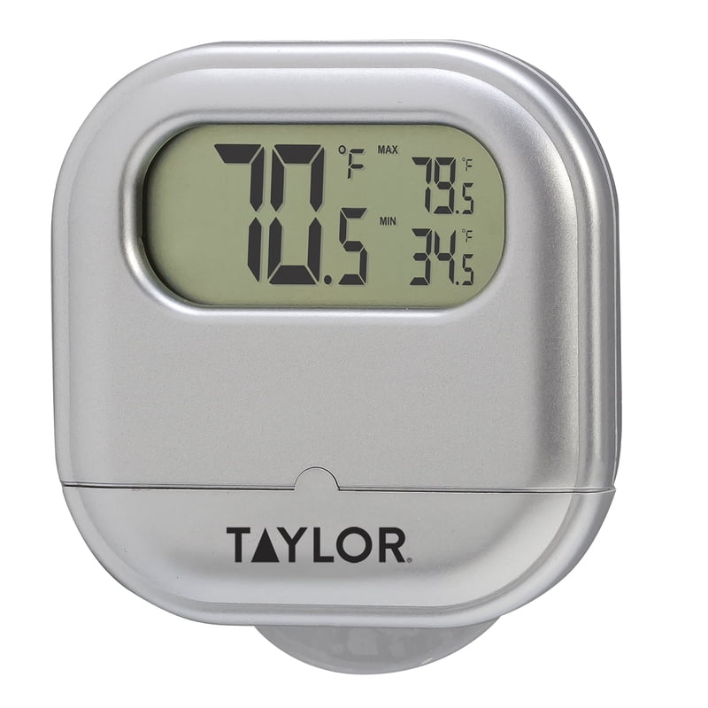 Taylor Digital Thermometer Plastic Assorted 7.28 in. - PaintPlace New York