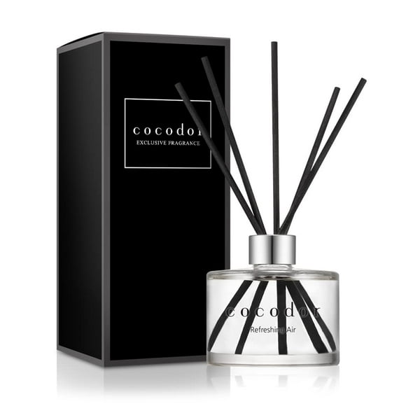 COCODOR Signature Reed Diffuser/Refreshing Air/6.7oz/1Pack / Home Fragrance Scent Essential Oil Stick Diffuser for Bedroom Bathroom Home D脙漏cor