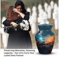 thumbnail image 4 of Colorful Sparrow On Red Leaves Memorial Urn For Ashes For Women - Keepsake For Human Ashes Mom & Dad - Small Urns For Human Ashes Adult Male - Little Urns For Human Ashes (Size -3Inch,4Pcs), 4 of 5