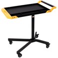 thumbnail image 4 of S-HOME Adjustable Height Mobile Workbench with Tool Tray, 34-48 Inch Rolling Tool Cart for Repair Shops and DIY Projects, 4 of 11