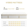 thumbnail image 6 of Mubulily 8" Full Size Mattress, Memory Foam Hybrid Mattress in a Box, Pocket Spring Full Mattresses, 6 of 8