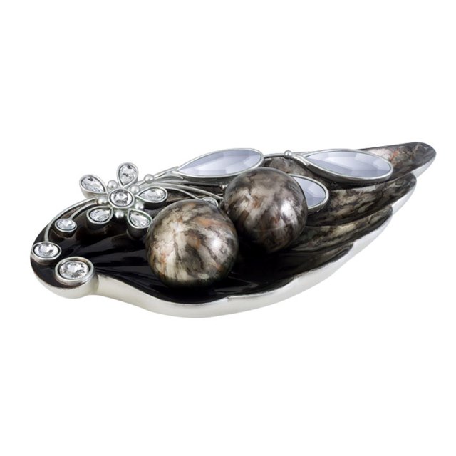21.25"L Belleria Decorative Bowl W/ Spheres