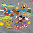 thumbnail image 3 of Disney - Mickey Mouse & Friends Skater Crew - Toddler & Youth Girls Raglan Graphic T-Shirt, 3 of 4