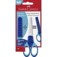 thumbnail image 1 of Faber-Castell Grip School Scissors with Blade Protection - Blue - Single Pair, 1 of 5