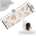 thumbnail image 5 of Yayeee Runner Rug for Bedroom 2'x6' Machine Washable Hallway Non Slip Mat, Colorful Watercolor Seashells, 5 of 8