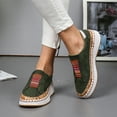 thumbnail image 5 of ZTTD Women's Fashion Casual Hollow-Out Round Toe Slip On Shoes Thick Bottom Sneakers, 5 of 9