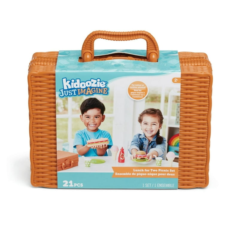 Kidoozie Lunch for Two Picnic Set - Spark Imaginative Feasts with