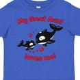 thumbnail image 4 of Inktastic My Great Aunt Loves Me Orca Family Boys or Girls Toddler T-Shirt, 4 of 5