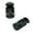 Black, variant on Paracord Planet Plastic Cord Locks with Dual Slots – 15+ Colors to Choose from in Packs of 5-100 - Black, 10 Pack