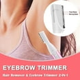 Eyebrow Hair Trimmer Women Electric Hair Remover Eyebrow Shaper Pen For