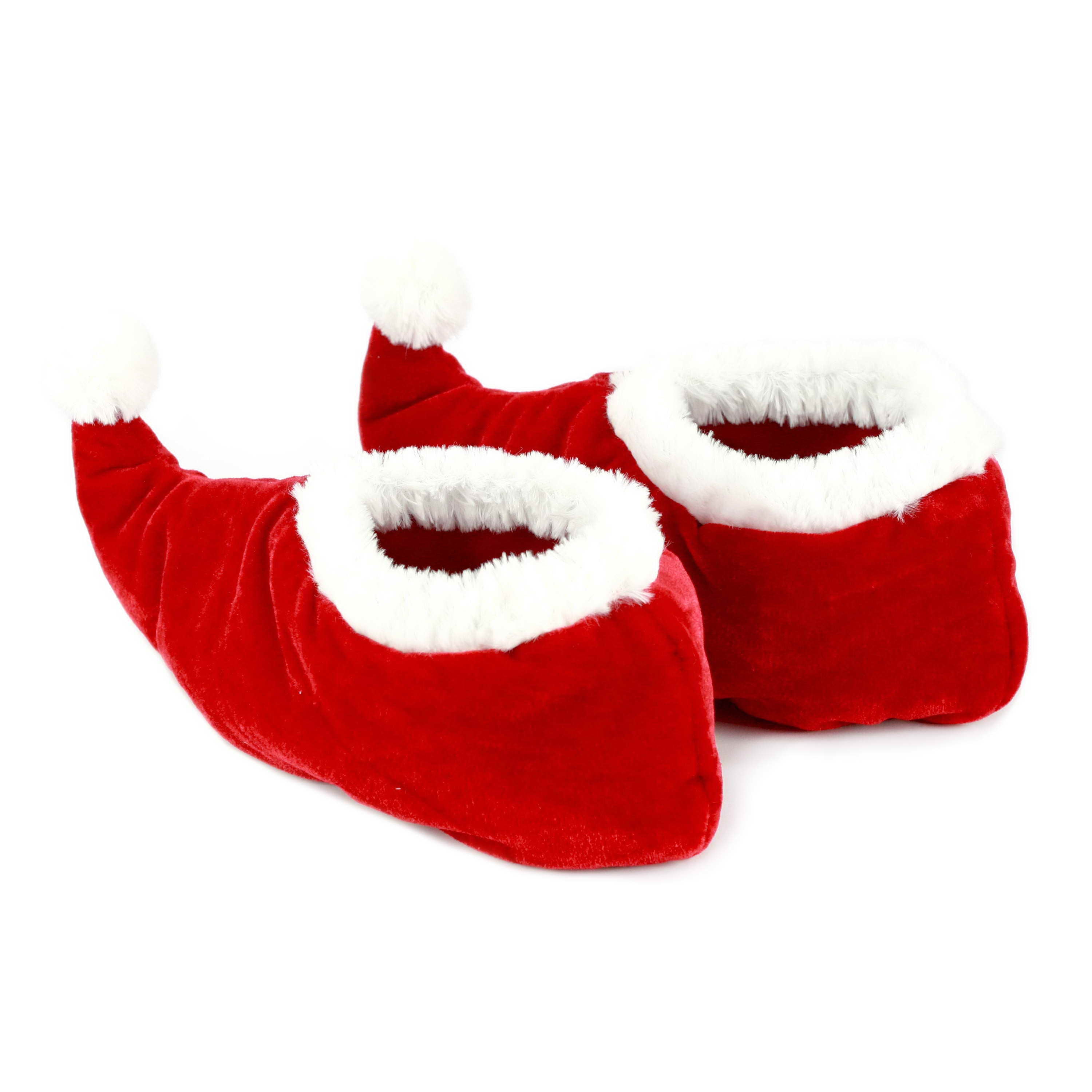 12 Inch Red Elf Shoe Covers - Walmart 