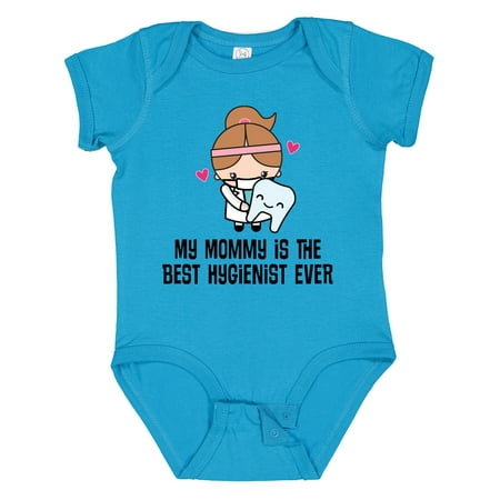 

Inktastic Best Hygienist Ever Mommy Gift Baby Girl Bodysuit