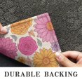 thumbnail image 6 of Pioneer Flower Floral Print Pattern Door Rugs,Washable Non Slip Door Mats Indoor,Decorative Door Mats,Entry Mat Indoor for Entrance,Bedroom,Kitchen,Bathroom,20"x32", 6 of 6