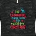 thumbnail image 4 of Inktastic Grammy is Never Too Old to Be Excited for Christmas Women's T-Shirt, 4 of 5