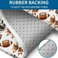 thumbnail image 4 of Football Helmets with Bows Pattern Bathroom Rugs Sets 3 Piece,Toilet Cover Set,Absorbent Non Slip Bathroom Mats Sets with U-Shaped Contour Rug Toilet Rug Set, 4 of 5