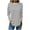 White, variant on HongQid Sweatshirts for Women Striped Crewneck Long Sleeve Shirts Tunic Tops for Fall Fashion