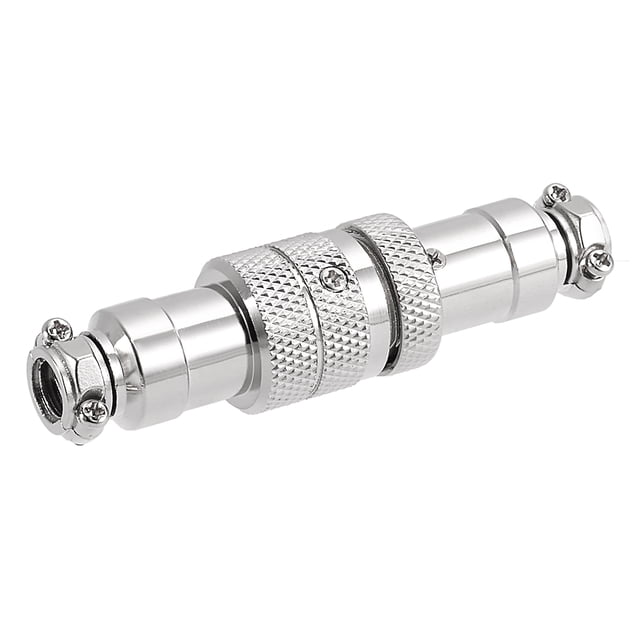 Unique Bargains Aviation Connector, 16mm 3P 7A 125V GX16-3 Waterproof Male Line Panel Power