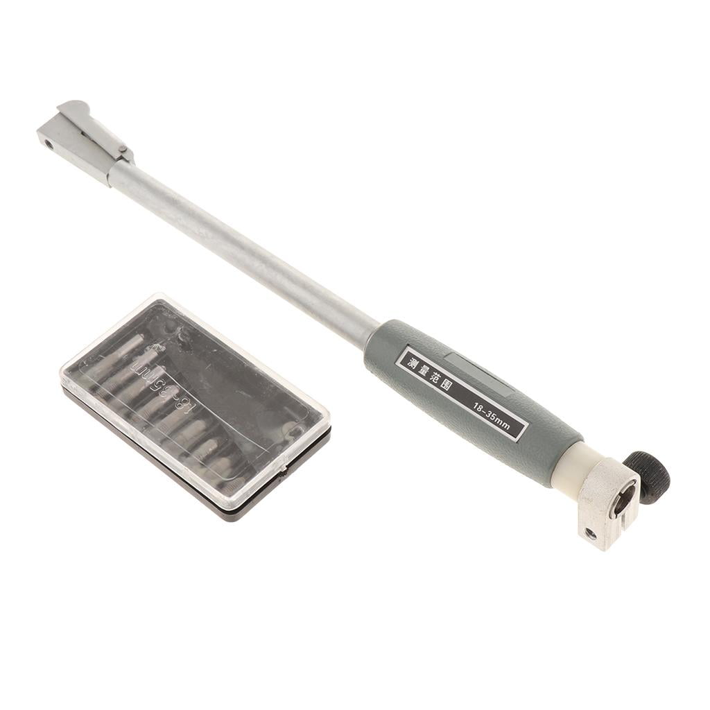 LOVIVER Bore Gauge Measuring Rod 18-35mm/0.01mm Deep Engine Hole Cylinder Measurement A