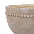 thumbnail image 5 of My Texas House 8" Dot Bowl Brown Ceramic Plant Pot 8.1" Diameter, 5 of 8