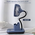 thumbnail image 4 of Ventilador de escritorio Matsuzay recargable Verde Amarillo Azul, 4 of 6