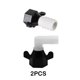 thumbnail image 5 of Kenally Codo de púas y adaptador giratorio , accesorios de bomba de agua RV, adaptador para colador de bomba de agua, 2 piezas Accesorios para vehículos recreativos, 5 of 6