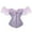 Blue, variant on Women Lace Up Vintage Boned Bustier Corset With Garters Lace Up Boned Overbust Corset Bustier Lingerie Bodyshaper Waist Neoprene Belt Bustier Bodysuit plus Size Corset Jumpsuits for Women Body Aware