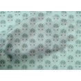thumbnail image 4 of oneOone Cotton Cambric Fabric Leaves & Floral Block Print Sewing Fabric BTY 56 Inch Wide, 4 of 5