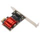 thumbnail image 1 of Pcie Ethernet Card, 10/100/1000Mbps PCI Express X 1 Pcie Network Card  For Desktop For PC For Computer ANGGREK PCIe Network Adapter, 1 of 8