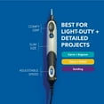 thumbnail image 3 of Dremel 2050-11 Stylo+ Corded Variable Speed Rotary Tool & 11 Accessories, Ergonomic Design, .5A/120V, 3 of 9